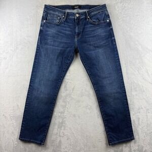 Mavi Jeans Mens 33x29 Blue Jake Slim Straight Dark Wash Stretch Denim